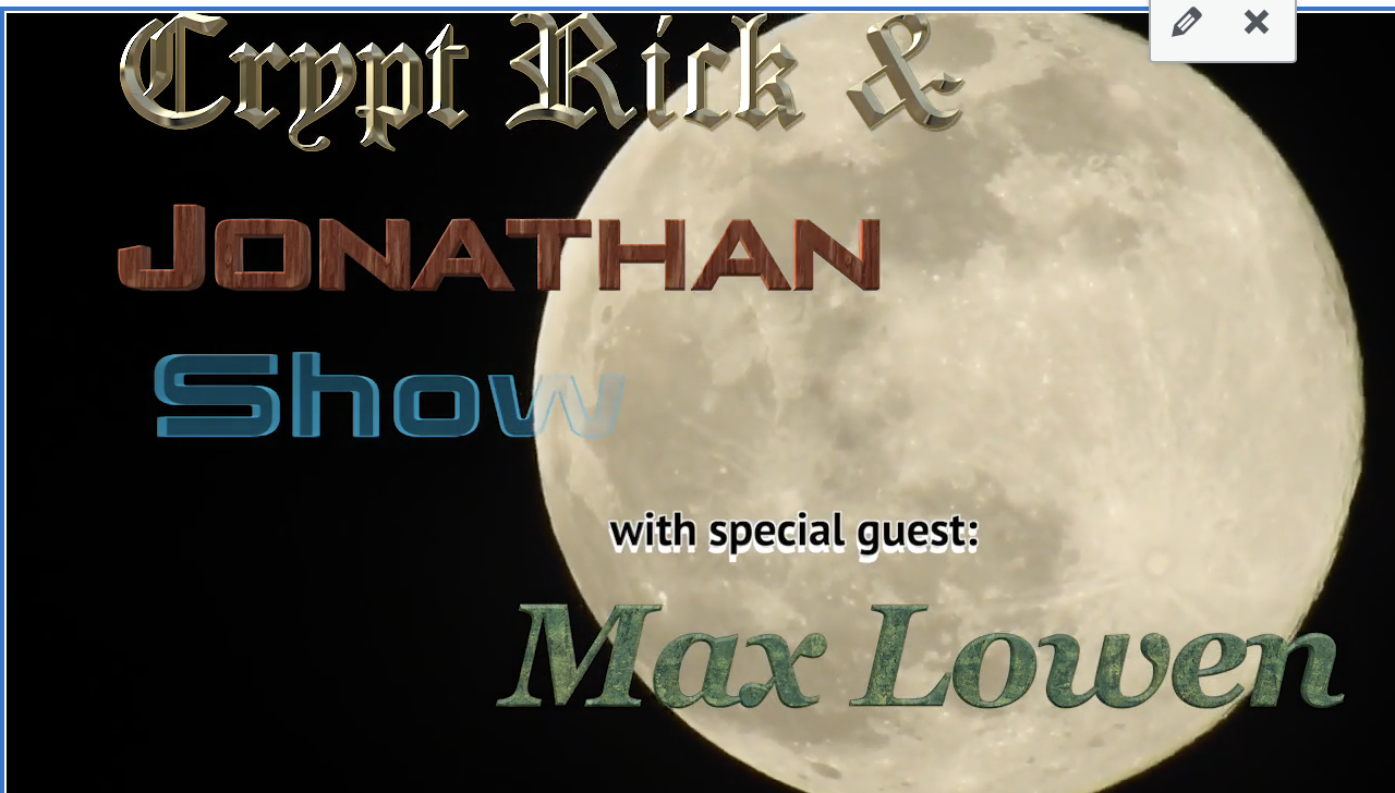 Crypt Rick & Jonathan interviews Max