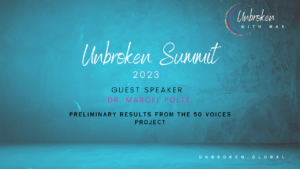 Dr. Marcel Porte - Preliminary Results From the 50 Voices Project